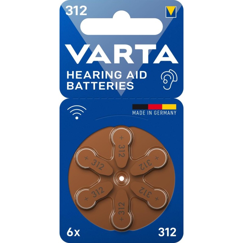 Varta 312 Single-Use Battery Pr41